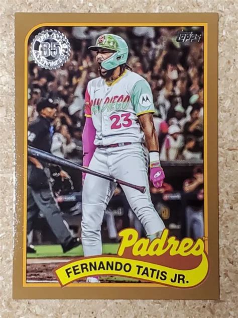 Fernando Tatis Jr Topps Or Parall Le Padres Eur