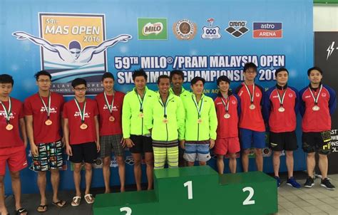 Indonesia Juara Umum Kejuaraan Renang Malaysia Open 2016