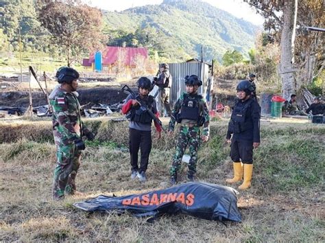 Kontak Tembak Tni Polri Dengan Kkb Di Kiwirok Terjadi Lagi