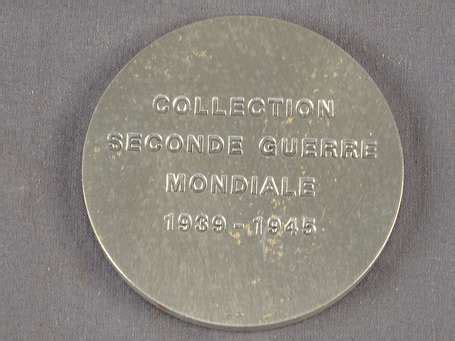 Médaille de la monnaie de Paris en bronze collection de la Seconde