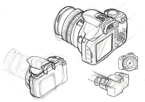 Pencil Drawing Camera At Explore Collection Of