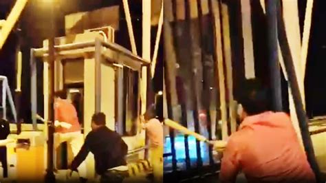 Watch Mns Workers Ransack Toll Plaza In Nashik After Raj Thackerays Son Amit Is Stopped Mns