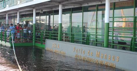 G N Vel Do Rio Negro Diminui Cm Em Uma Semana Not Cias Em Amazonas