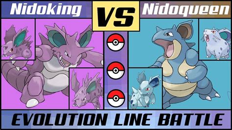 Nidoqueen Evolution Chart