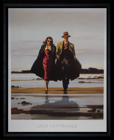 Jack Vettriano Framed Print The Road To Nowhere 40 X 50 Cm