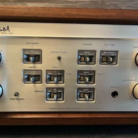 Luxman L 68a 80年代旗舰機王 二手或全新擴音機 影音產品