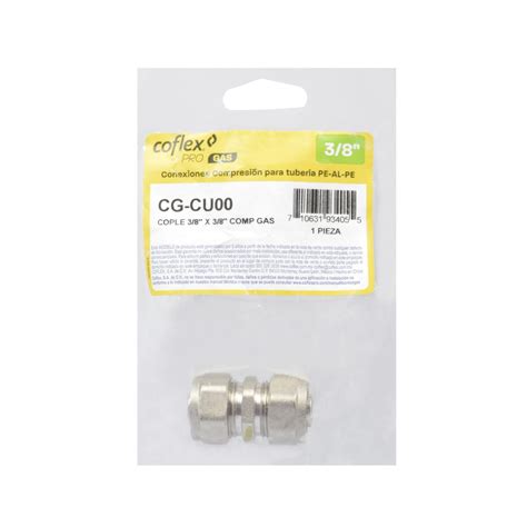 Cople De X De Pulgada Plata Coflex The Home Depot M Xico