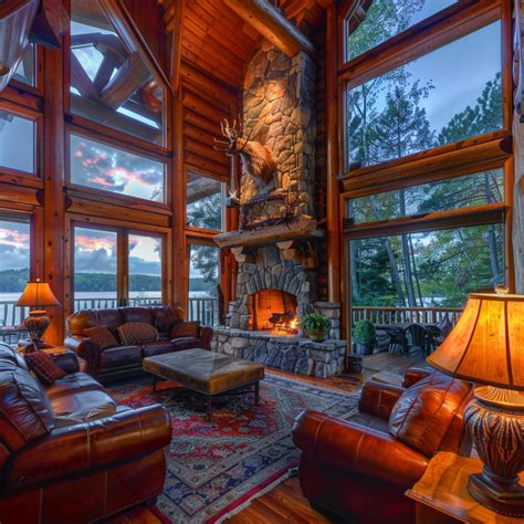 13 Cozy Log Cabin Home Interiors To Inspire You – DreamyHomeStyle