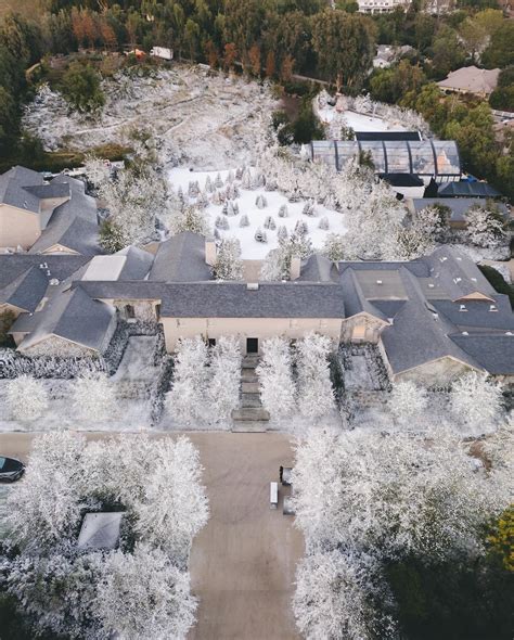 Kim Kardashian slammed for 'wasteful' fake snow at her LA mansion
