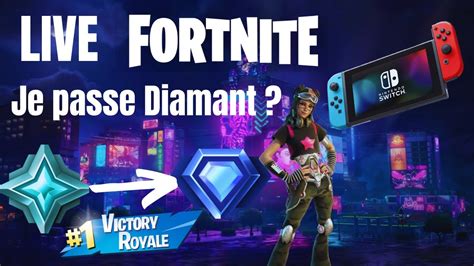 Live Fortnite On Passe Diamant Youtube