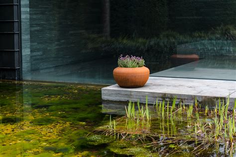 Corten Steel Onyx Pot Caragh Nurseries