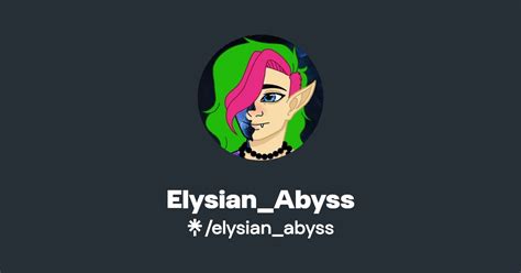 Elysian Abyss Instagram Tiktok Twitch Linktree