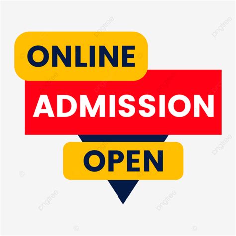 Online Admissions Png Vector Psd And Clipart With Transparent