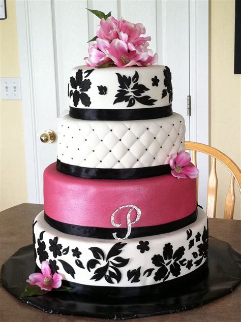 Round Wedding Cake - CakeCentral.com