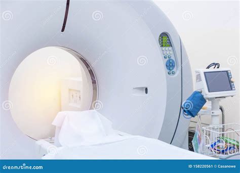 Sophisticated Of Mri Scanner Medical Equipments In Hospital Stock Image