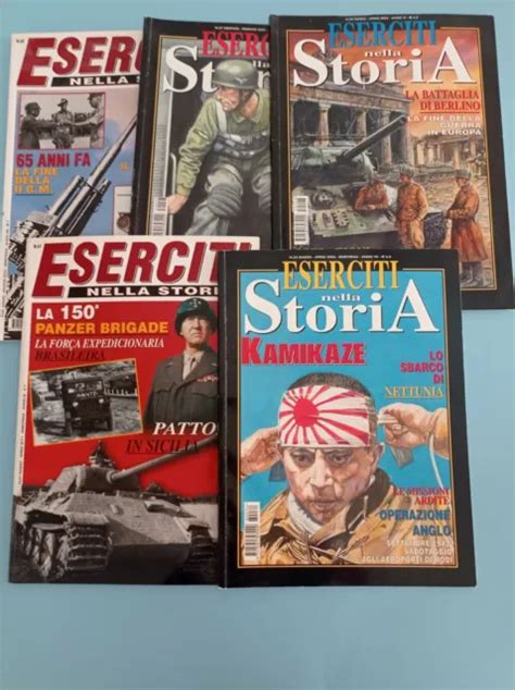 STOCK 5 RIVISTE Storiche Militari Eserciti Nella Storia Dal 2003 Al