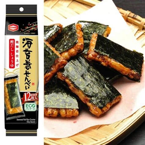 Kameda Norimaki Senbei Japanese Seaweed Cracker Snack Affair