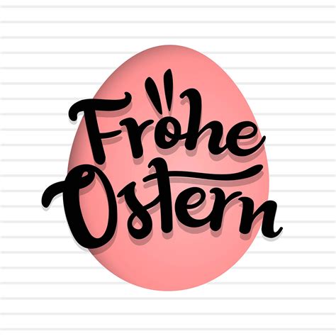 Script Style Frohe Ostern Typography 279935 Vector Art At Vecteezy