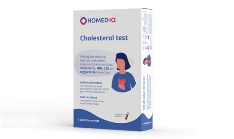 Cholesterol Test Testkit Voor Thuis Homed Iq