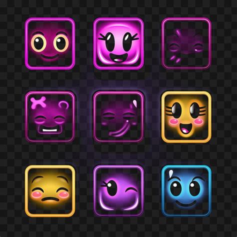 Premium Psd C Blushing Face Icon Emoji With Shy Embarrassed And