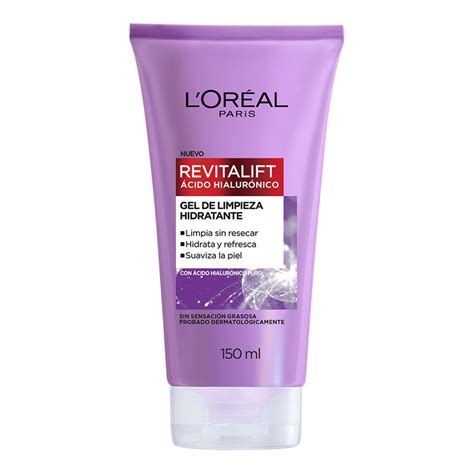 Gel De Limpieza Hidratante Loréal Revitalift Ácido Hialurónico 150 Ml