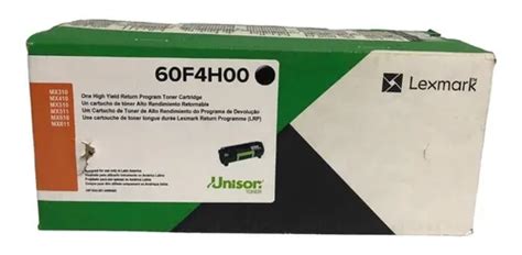 Toner Lexmark 60f4h00 604h