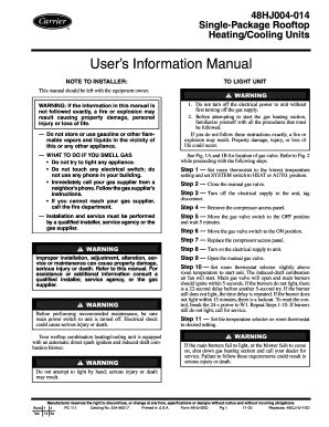 Fillable Online Heating Cooling Units Fax Email Print Pdffiller