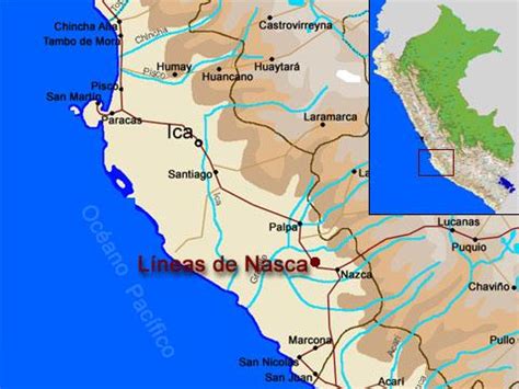 Nazca Lines Map Peru Explorer