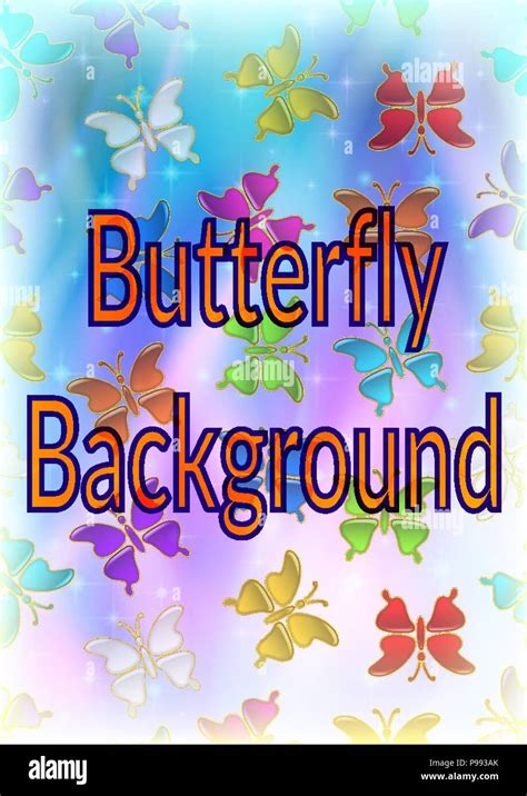 Glass Winged Butterfly Stock Vector Images Alamy