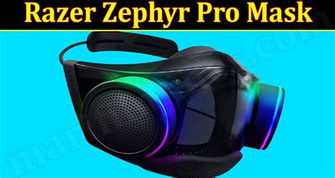 Razer Zephyr Pro Mask {Jan 2022} Features & Details