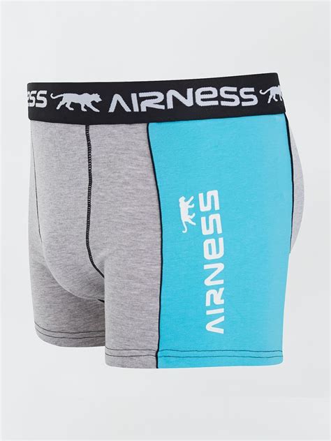 Lot De Boxers Airness Bleu Kiabi