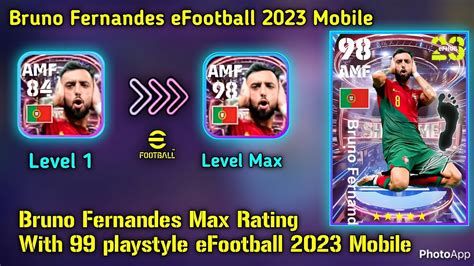 How To Train Bruno Fernandes Show Time Card EFootball 23 Mobile