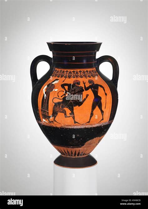 Terracotta Amphora Jar Attributed To A Painter Of Group E Period