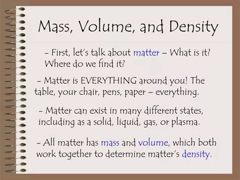 Ppt Mass Volume And Density Powerpoint Presentation Free Download Id4538289