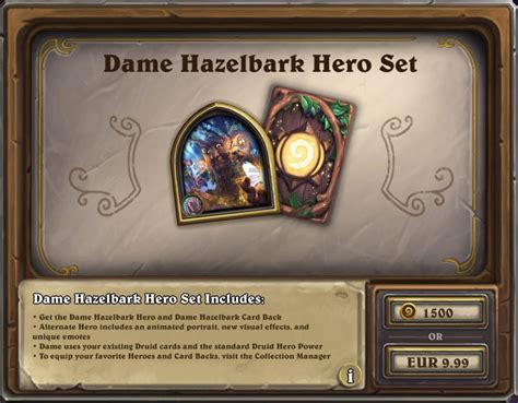 Shop Update New Returning Constructed Hero Skins Hearthstone Top Decks