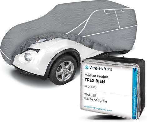 WALSER Bâche de Voiture Anti grêle Hybrid UV Protect SUV Vainqueur du