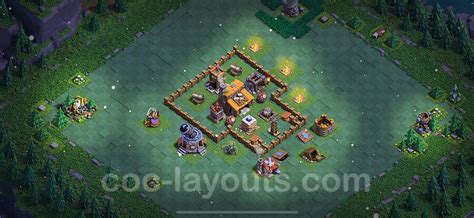 Meisterhütte Lvl 3 Anti Alles Base Layout Nachtdorf Coc Clash Of Clans 2023 Mh3 Bh3 18