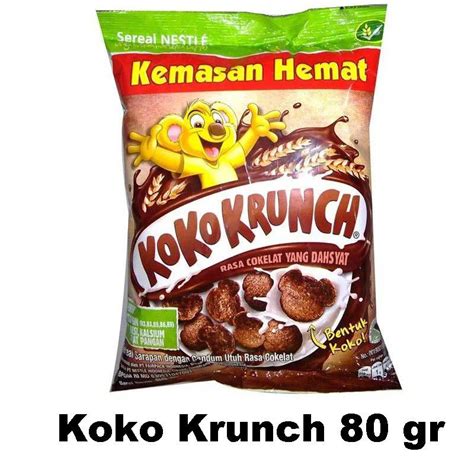 Jual NESTLE KOKOKRUNCH SEREAL 80 GRAM KOKO KRUNCH MENU SARAPAN MURAH