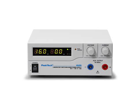 Peaktech P Laboratory Power Supply Dc V A P