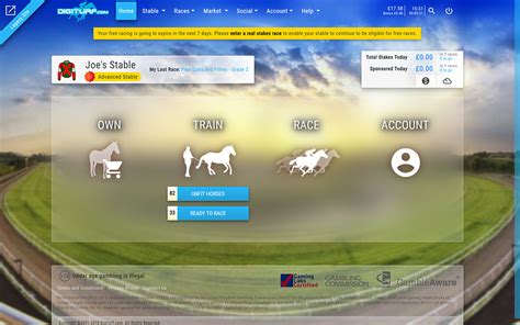 Horse Racing Game Redesign On Behance