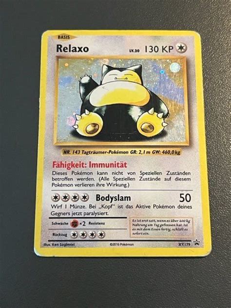 Pokemon Relaxo Played Vintage Kaufen Auf Ricardo