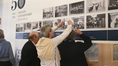 Huesca celebra los 50 años del Colegio Universitario con la vista