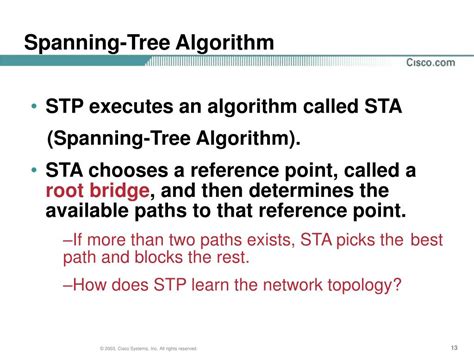 Ppt Ccna V Module Spanning Tree Protocol Powerpoint