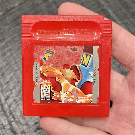 Mavin Pokemon Red Version Nintendo Game Boy Tested See Photos