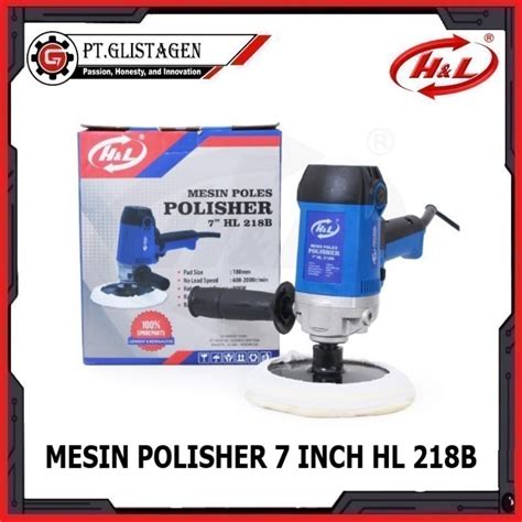 Jual Mesin Polisher 7 Inch Alat Poles Mobil Motor Detailing HL 218B