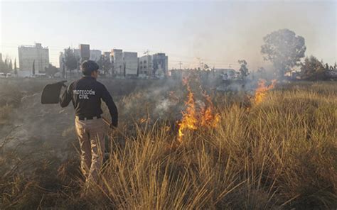 Protección Civil y Bomberos Sofocan Incendio de Pastizal en Calpulalpan