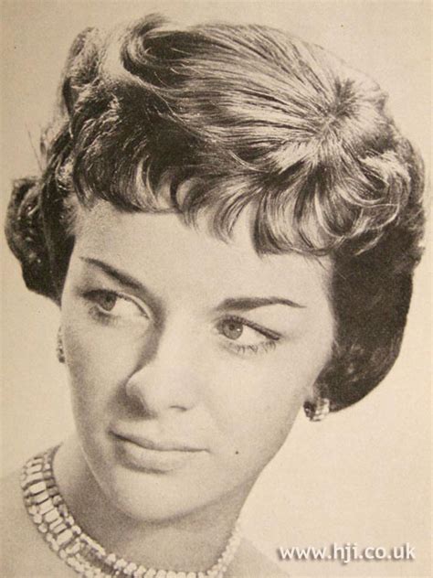 1957 Brunette Short Hairstyle