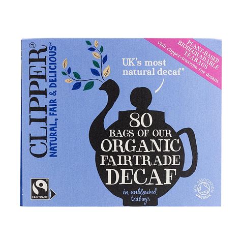 Clipper Organic Decaf Tea Tea Bags Ntuc Fairprice