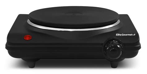 Buy Elite Gourmet ESB BF Countertop Single Cast Iron Burner Watts Electric Hot Plate