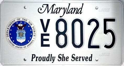 License Plates Military